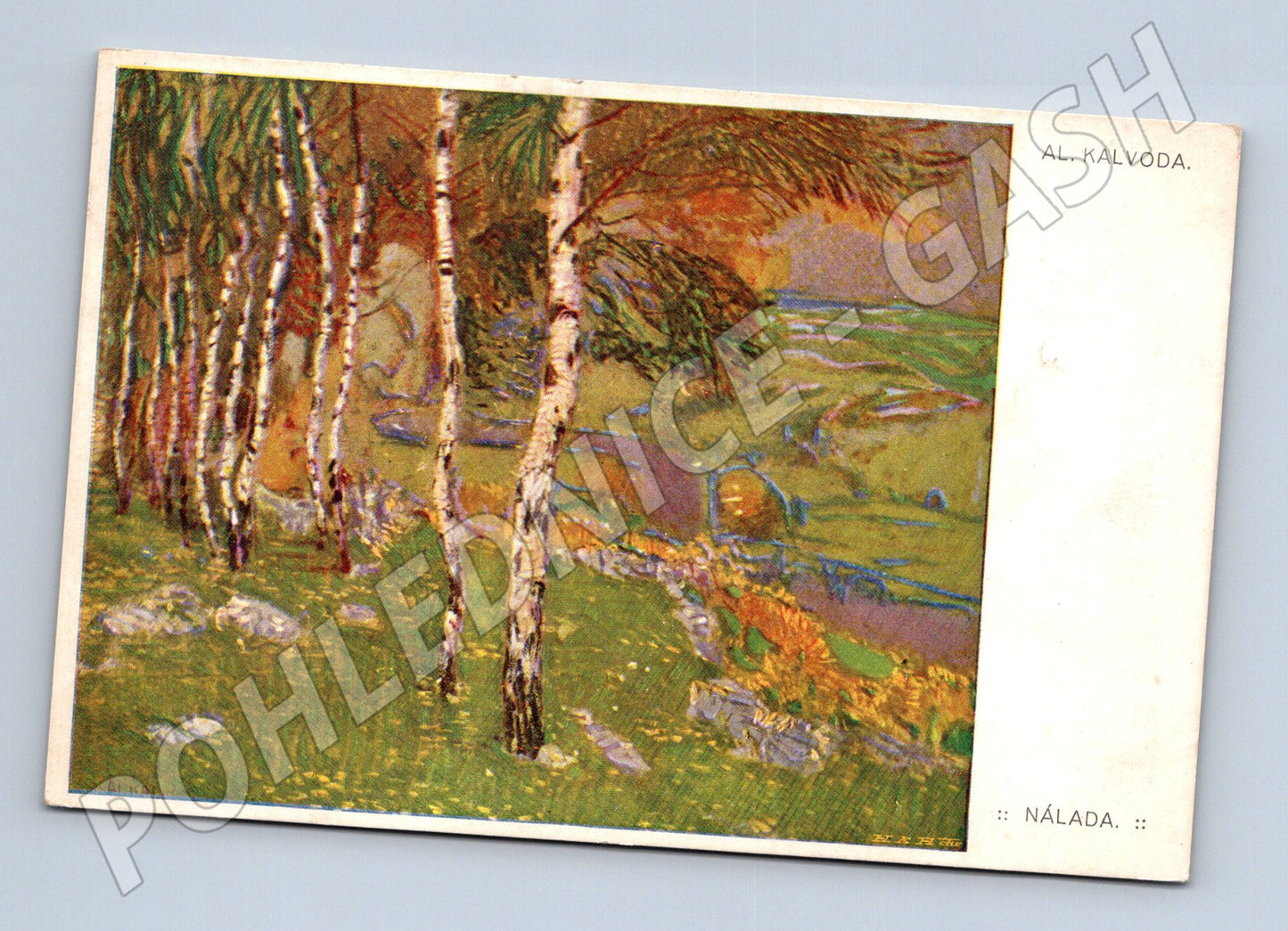Pohlednice Alois Kalvoda Nálada (M4637)