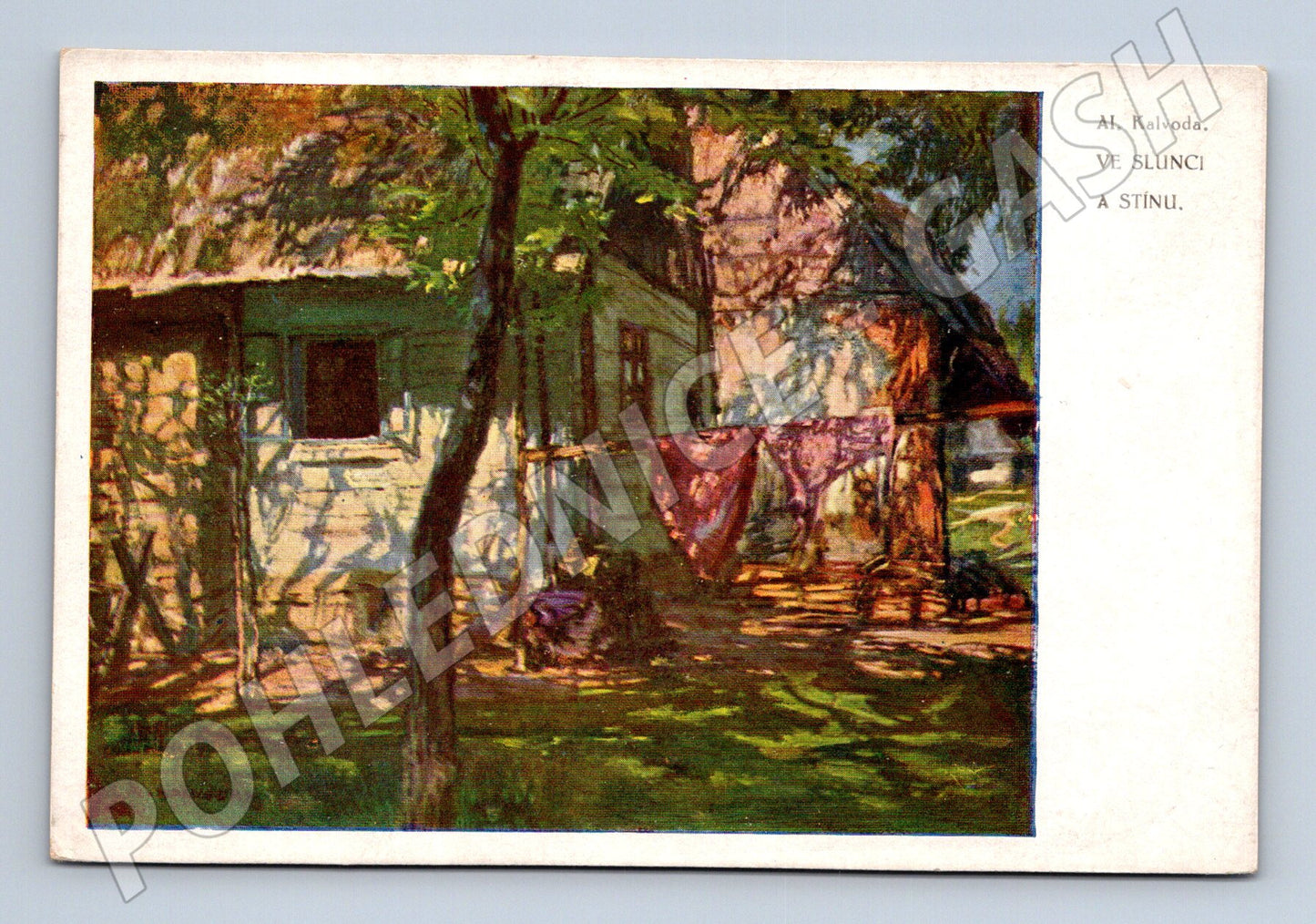Pohlednice Al Kalvoda Ve slunci a stínu (M4641)