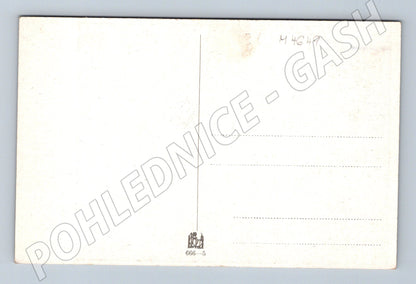 Pohlednice Alois Kalvoda venkovská chalupa (M4649)