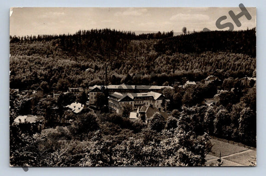 Pohlednice sanatorium Dubí Krušné hory 1954 (M465)