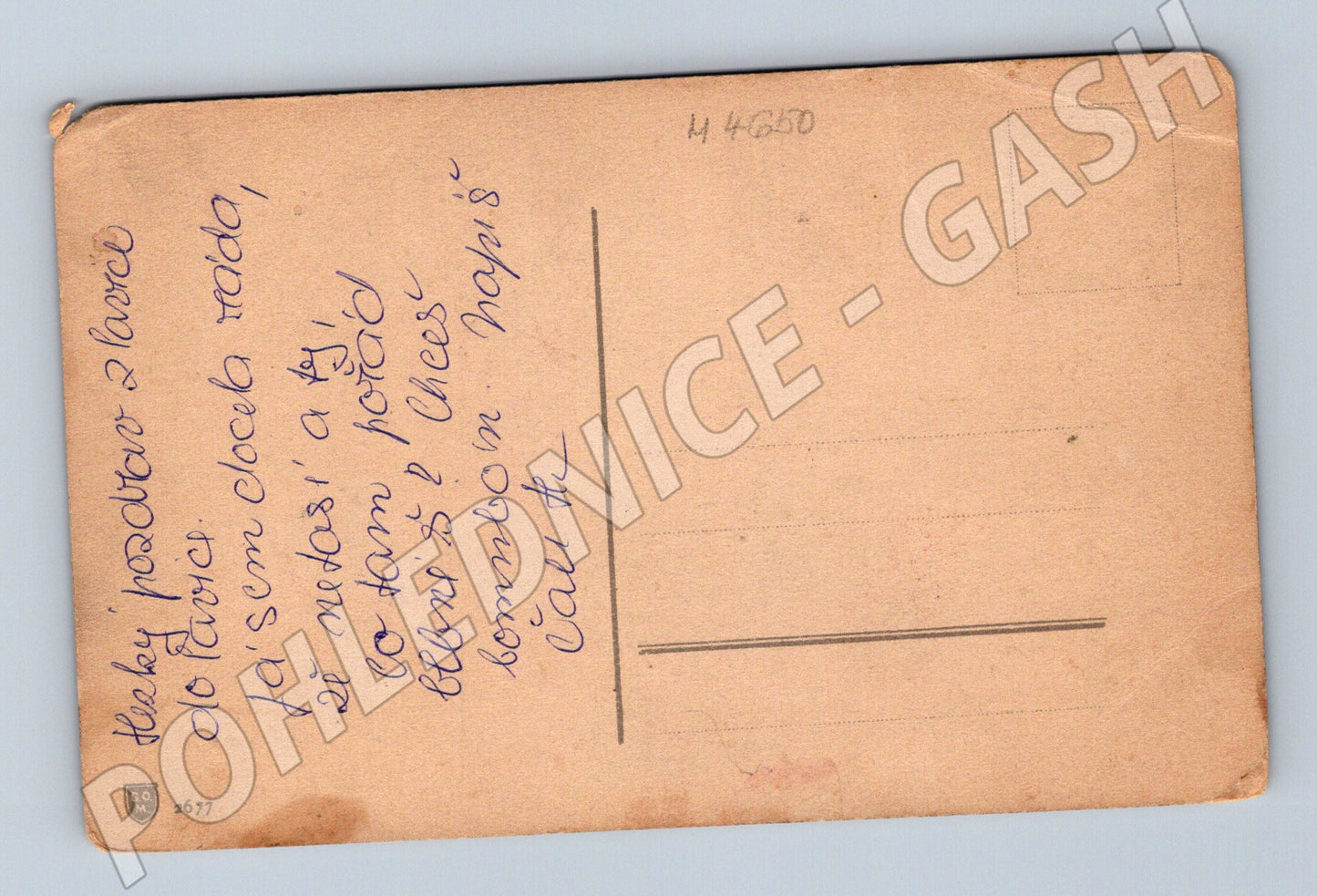 Pohlednice zátiší s ovocem a vázou (M4650)