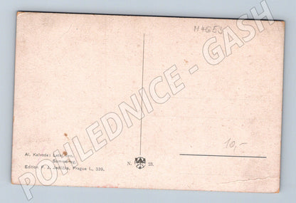 Pohlednice Alois Kalvoda Letní den krajina (M4653)