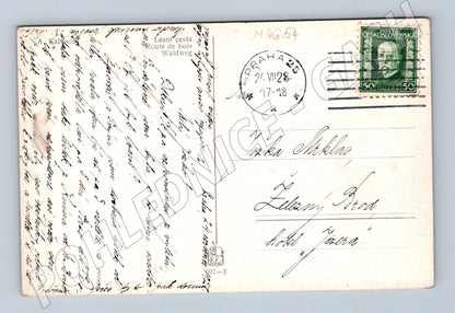 Pohlednice Lesní cesta A Kalvoda (M4654)