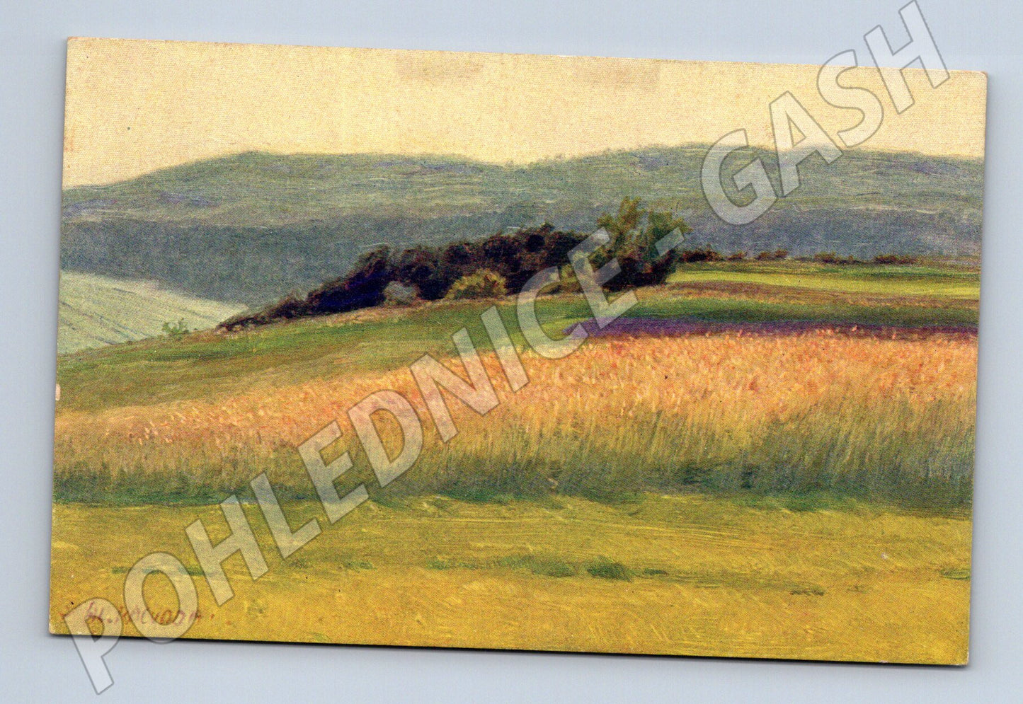 Pohlednice Alois Kalvoda krajinomalba (M4655)