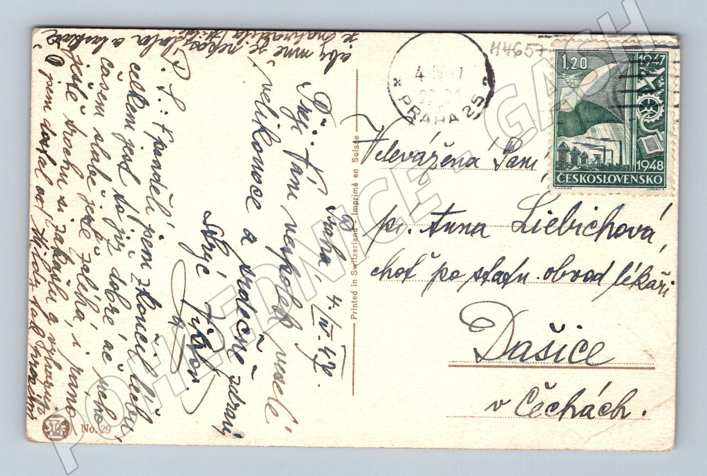 Pohlednice E Robert přímořská krajina (M4657)