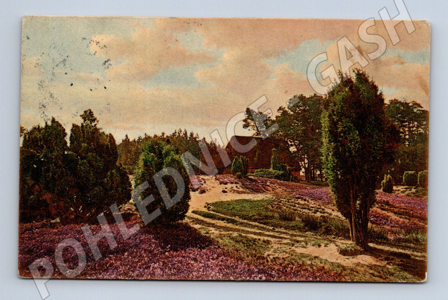 Pohlednice kolorovaná česká krajina (M4658)