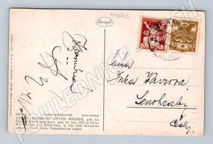 Pohlednice rozbouřené moře západ slunce (M4663)