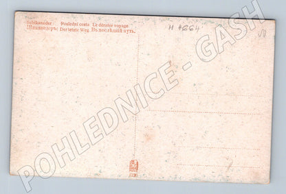 Pohlednice Schikaneder Poslední cesta (M4664)