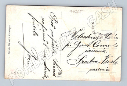 Pohlednice Máj ilustrace Kreisinger (M4665)