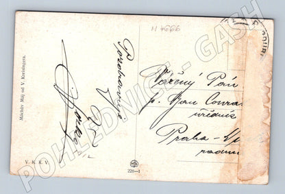 Pohlednice Máj Kreisinger ilustrace (M4666)