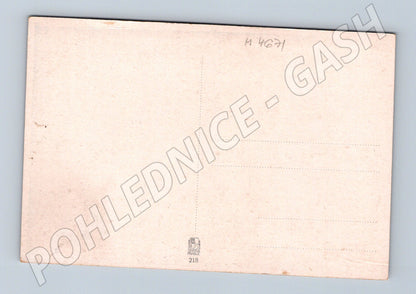 Pohlednice F K Hron Jarní den (M4671)