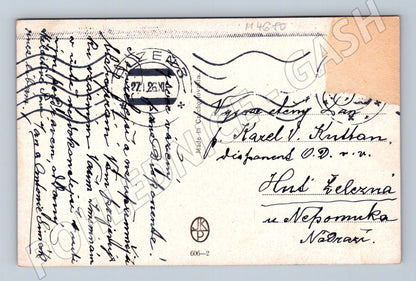 Pohlednice mlýn u vody krajina (M4680)