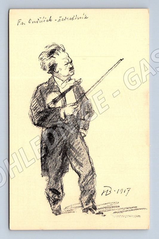 Pohlednice František Ondříček Boettinger (M4685)