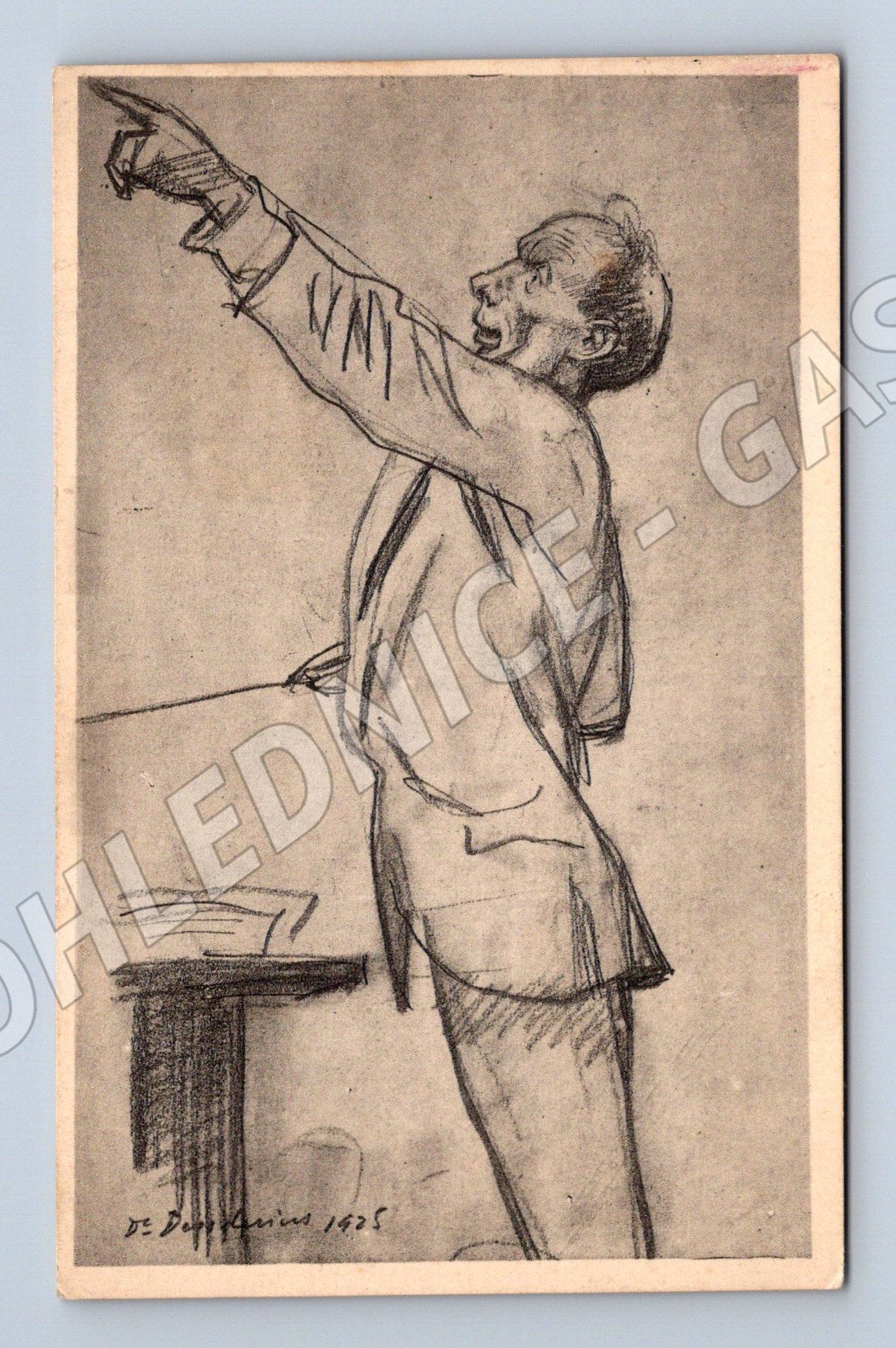 Pohlednice Bernardino Molinari Spurný (M4687)