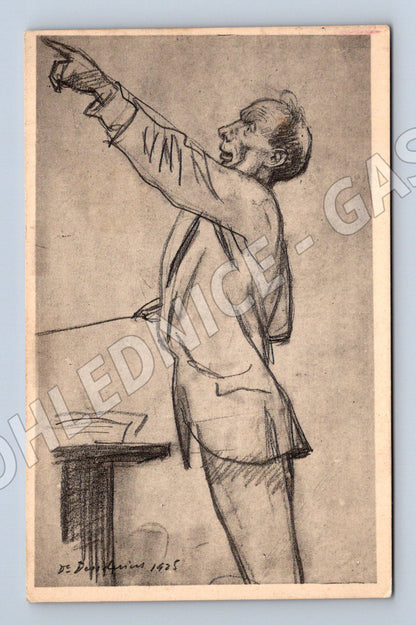 Pohlednice Bernardino Molinari Spurný (M4687)