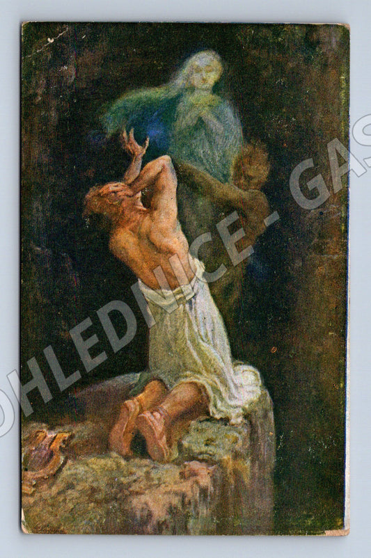 Pohlednice Orfeus Neumann mytologie (M4690)