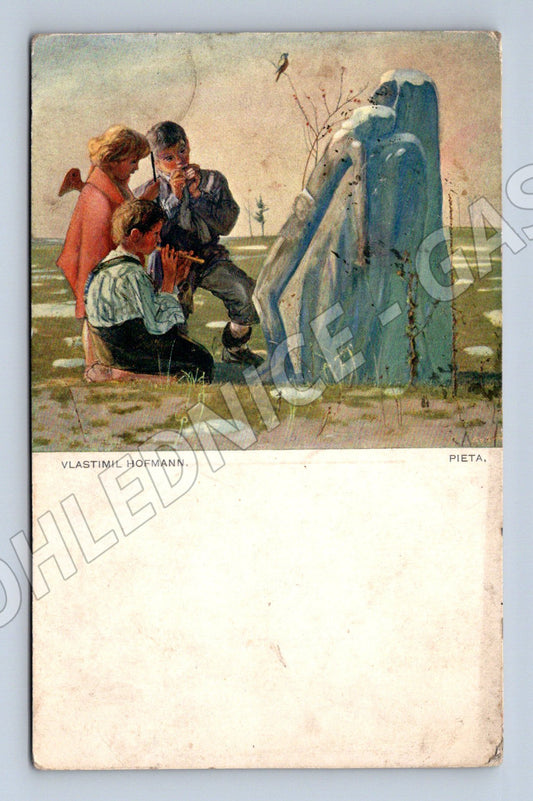Pohlednice Pieta Vlastimil Hofmann (M4695)