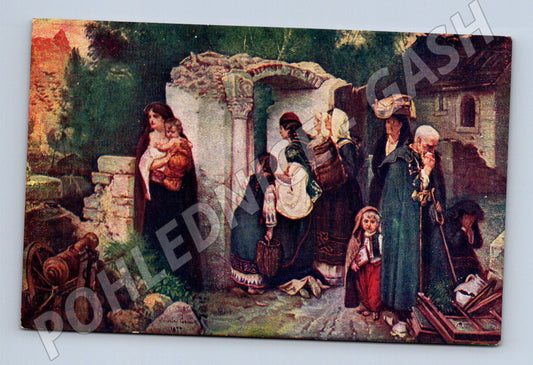 Pohlednice Jaroslav Čermák Po vpádu (M4698)