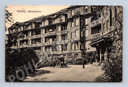 Postcard Podolí sanatorium Prague (M4708)