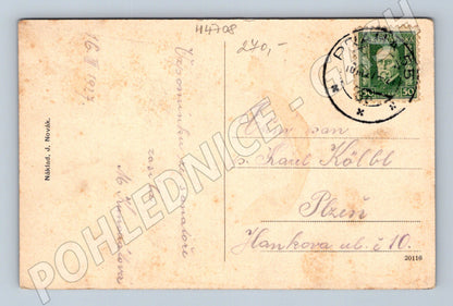 Postcard Podolí sanatorium Prague (M4708)