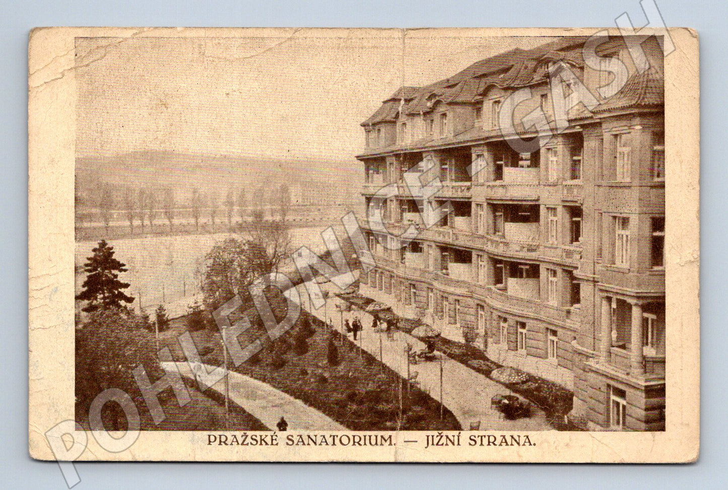 Postcard Prague Sanatorium South Side (M4711)
