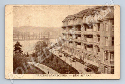 Postcard Prague Sanatorium South Side (M4711)