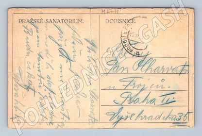Postcard Prague Sanatorium South Side (M4711)
