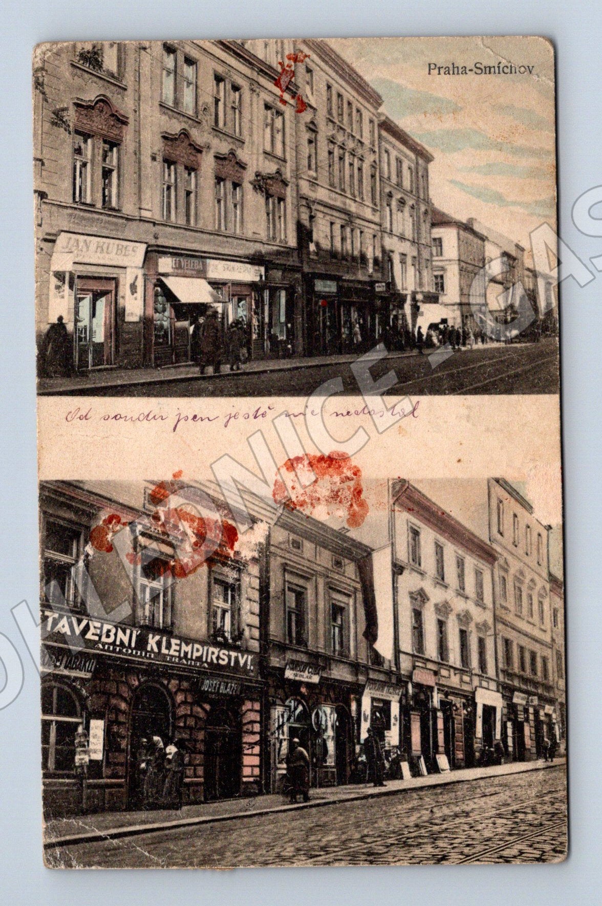 Pohlednice Praha Smíchov Holečkova (M4715)