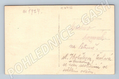 Postcard Prague, KH Mácha Memorial (M4716)