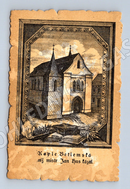 Postcard Bethlehem Chapel by Master Jan Hus (M4726)