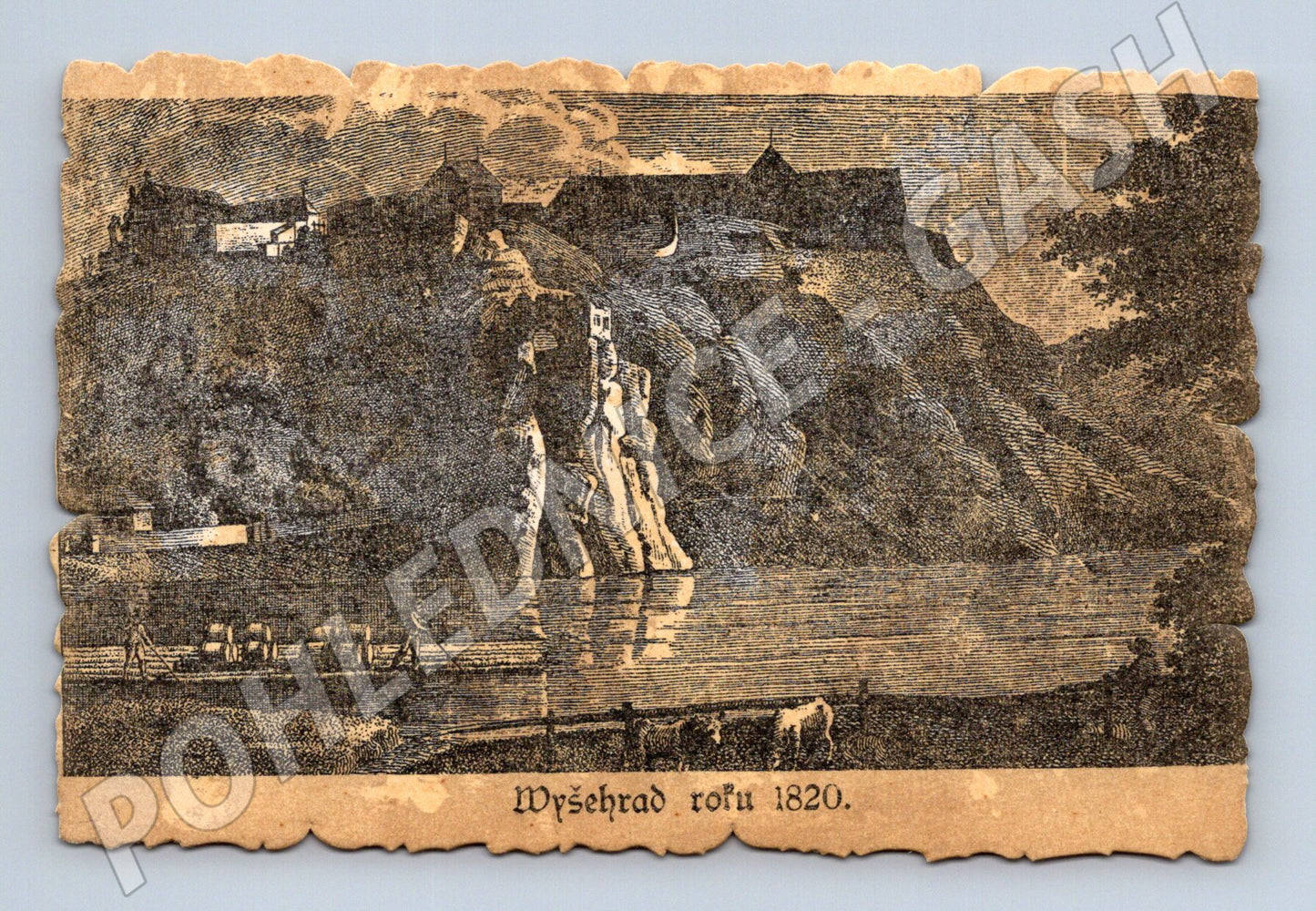 Postcard Vyšehrad historical motif (M4727)