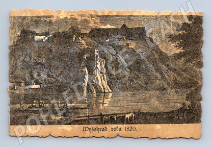 Postcard Vyšehrad historical motif (M4727)