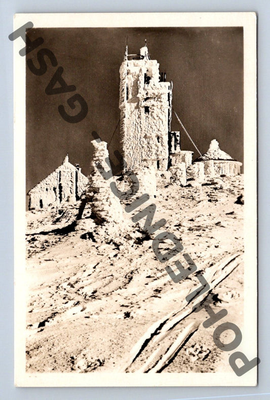 Pohlednice Krkonoše vrchol Sněžky 1603 m (M473)