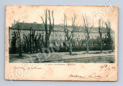Pohlednice c a k invalidovna Karlín (M4735)