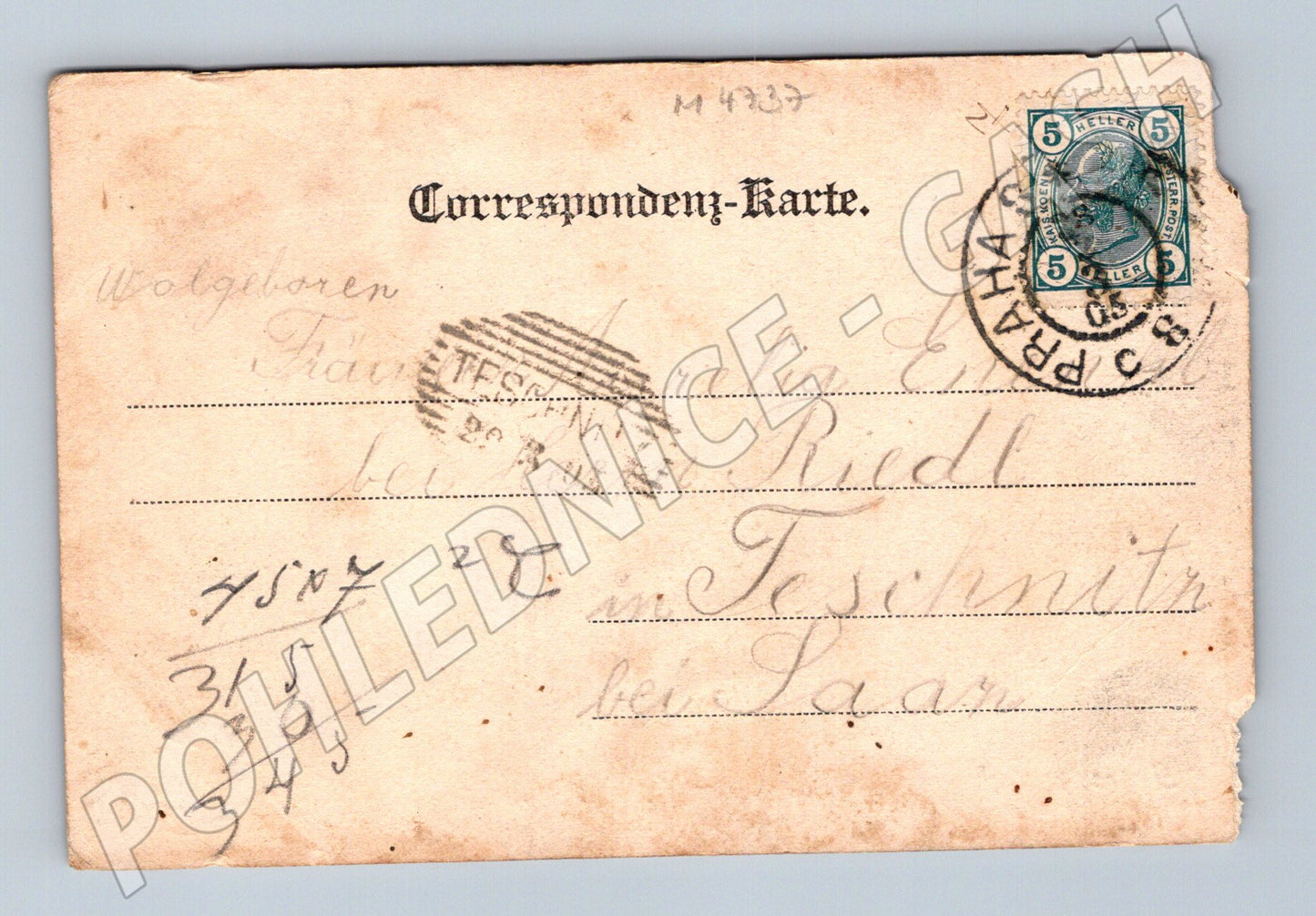 Postcard Prague Emmaus and Skalka (M4737)