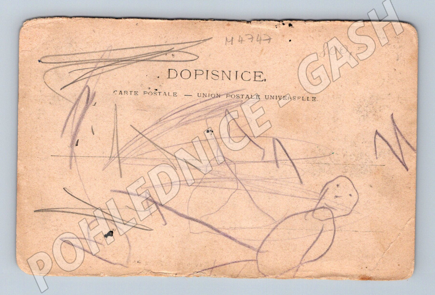 Postcard Ceremonial Gate of the FJ Railway Station (M4747)
