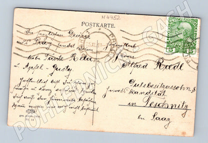 Postcard Prague Kadettenschule colored (M4752)