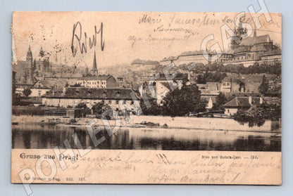 Pohlednice Praha Gruss aus Prag Pražský hrad (M4753)