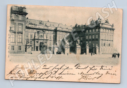 Postcard Prague Prague Castle RU used (M4755)