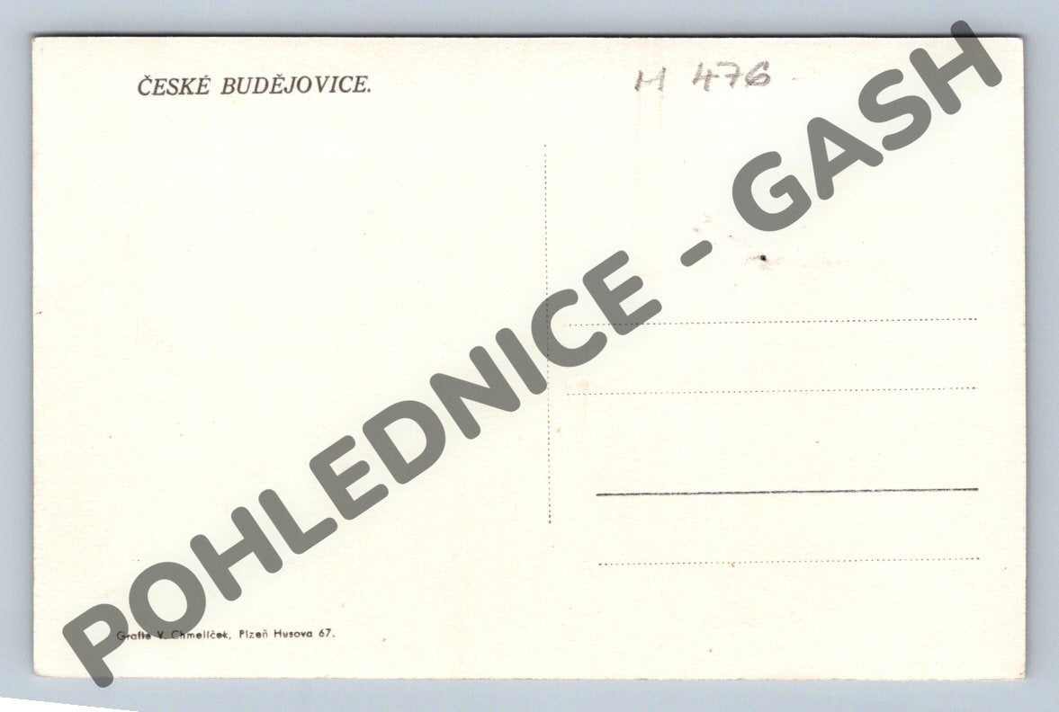 Pohlednice České Budějovice (M476)