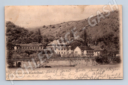 Postcard Kuchelbad near Prague old (M4767)