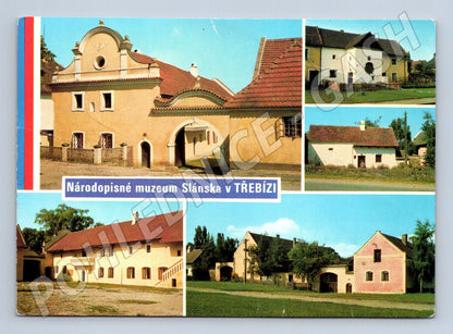 Postcard Ethnographic Museum of Slánsko Třebíz (M4774)