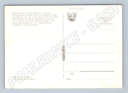 Postcard Ethnographic Museum of Slánsko Třebíz (M4774)