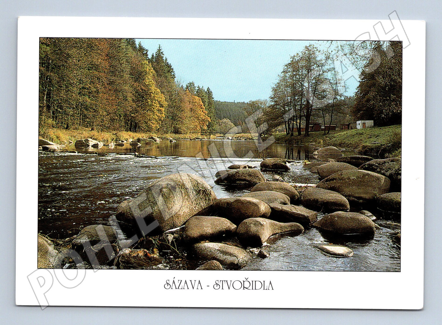 Postcard Sázava Creators large format (M4775)