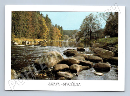 Postcard Sázava Creators large format (M4775)