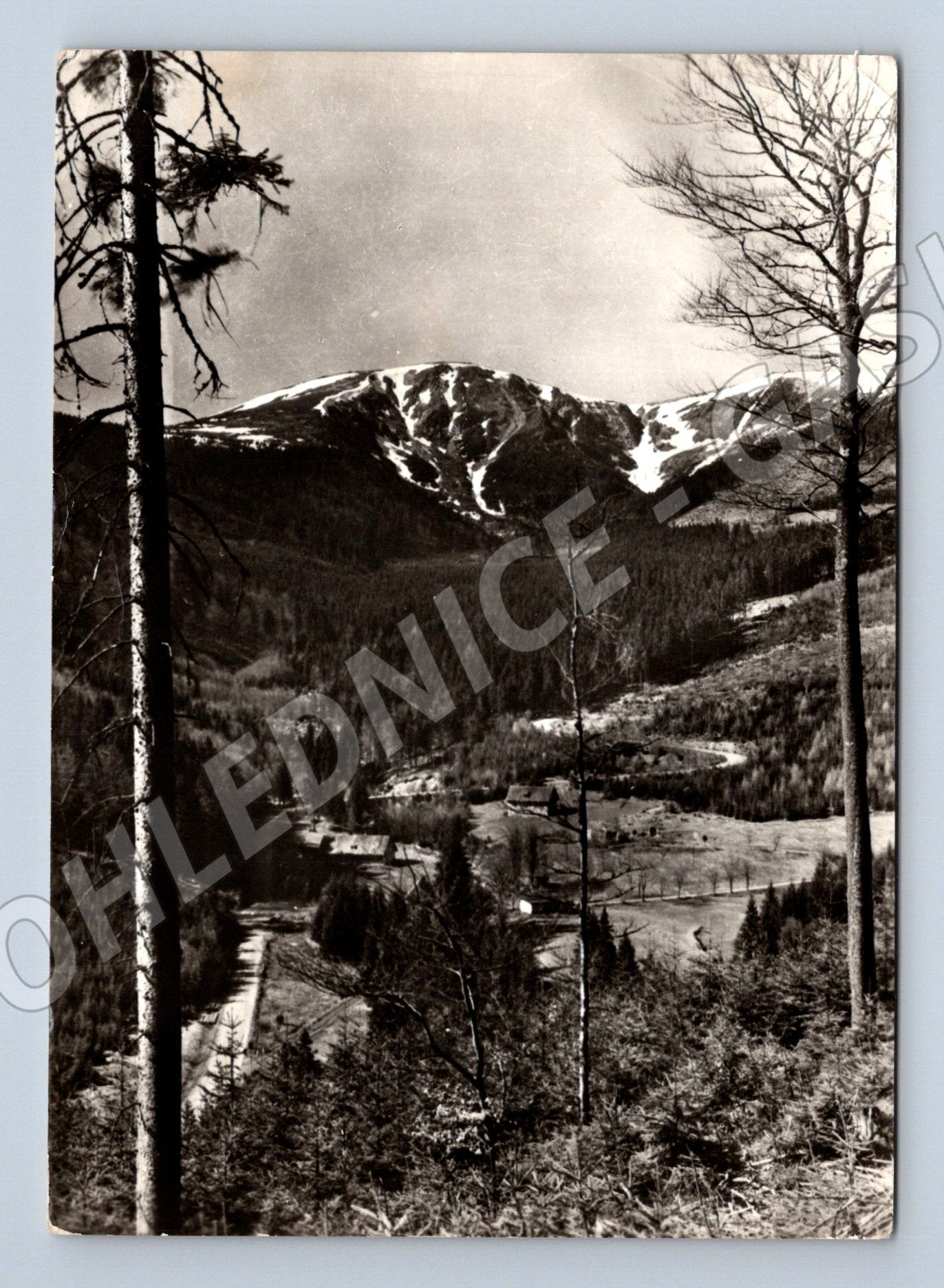 Pohlednice Krkonoše Dolní Mísečky a Kotel (M4776)