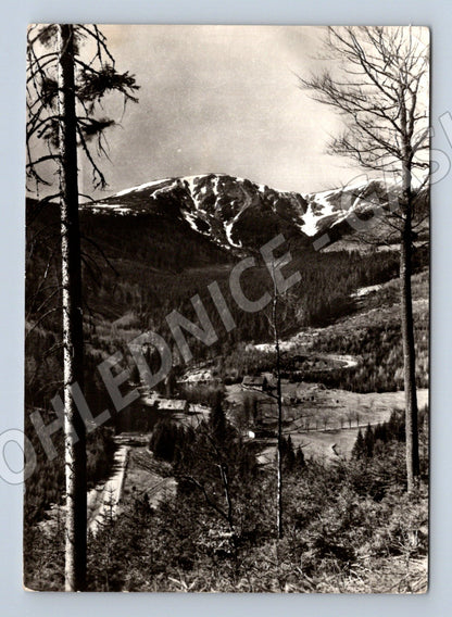 Pohlednice Krkonoše Dolní Mísečky a Kotel (M4776)