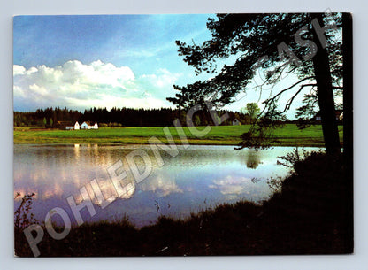 Postcard Czech landscape, Orbis lake (M4782)
