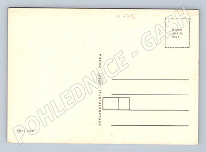 Postcard Czech landscape, Orbis lake (M4782)