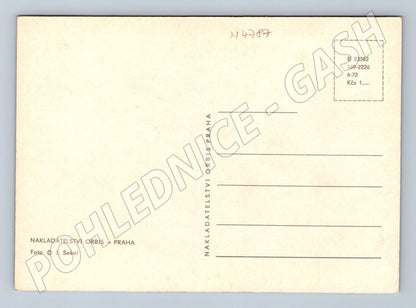 Postcard Czech landscape Sekal Orbis (M4787)